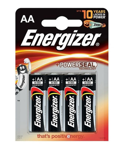 ENERGIZER - ALKALINE POWER BATTERY AA LR6 *4 ENERGIZER - ALKALINE POWER BATTERY AA LR6 *4