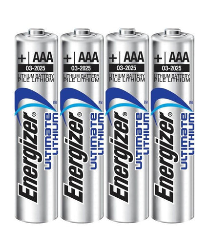 ENERGIZER - ULTIMATE LITHIUM AAA L92 LR03 1,5V *4 ENERGIZER - ULTIMATE LITHIUM AAA L92 LR03 1,5V *4