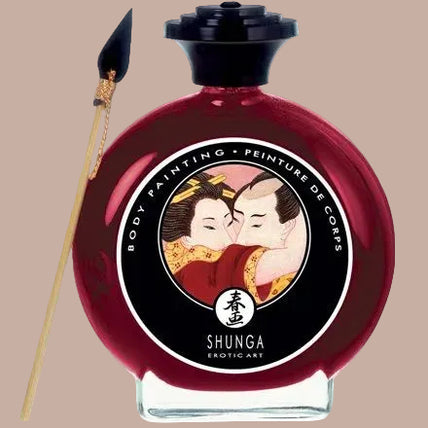Shunga – Strawberry & Cava Body Painting Shunga – Strawberry & Cava Body Painting