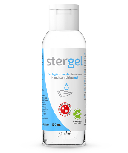 STERGEL - HYDROALCOHOLIC HAND SANITIZING GEL ALOE VERA 100ML STERGEL - HYDROALCOHOLIC HAND SANITIZING GEL ALOE VERA 100ML