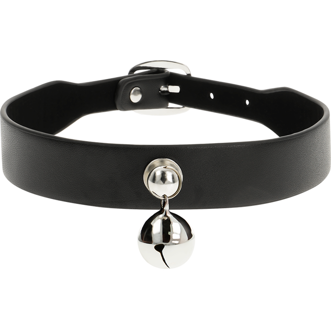 Coquette Chic Desire – Vegan Leather Necklace Woman Rattle Accessory