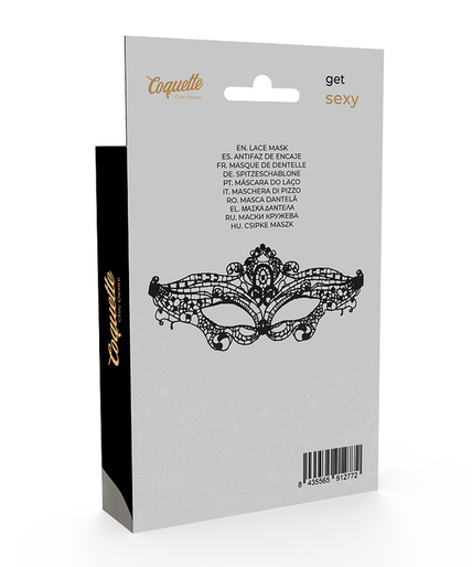 COQUETTE CHIC DESIRE - LACE MASK BLACK COQUETTE CHIC DESIRE - LACE MASK BLACK