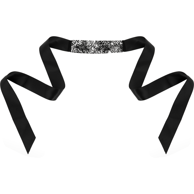 COQUETTE CHIC DESIRE - LACE MASK BLACK