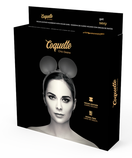 COQUETTE CHIC DESIRE - HEADBAND WITH MOUSE EARS COQUETTE CHIC DESIRE - HEADBAND WITH MOUSE EARS