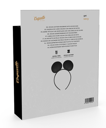 COQUETTE CHIC DESIRE - HEADBAND WITH MOUSE EARS COQUETTE CHIC DESIRE - HEADBAND WITH MOUSE EARS