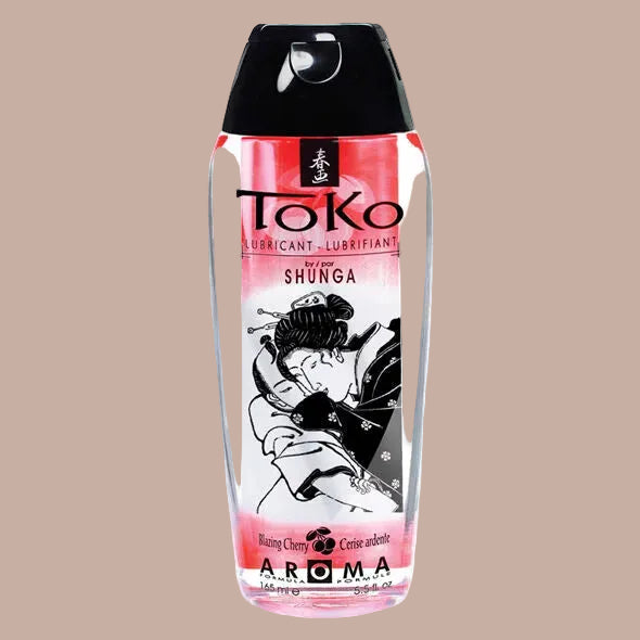 Shunga – TOKO Smeermiddel met brandende kersensmaak 165ml