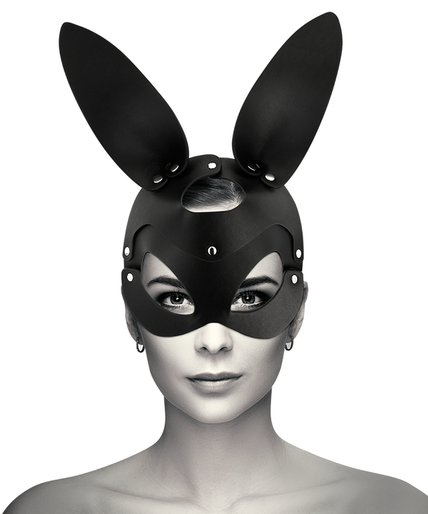 COQUETTE CHIC DESIRE - VEGAN LEATHER MASK WITH BUNNY EARS COQUETTE CHIC DESIRE - VEGAN LEATHER MASK WITH BUNNY EARS