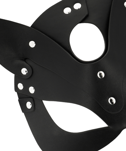 COQUETTE CHIC DESIRE - VEGAN LEATHER MASK WITH BUNNY EARS COQUETTE CHIC DESIRE - VEGAN LEATHER MASK WITH BUNNY EARS