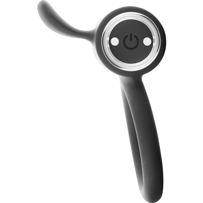 Black&silver – Cameron Wiederaufladbarer Ring Silber