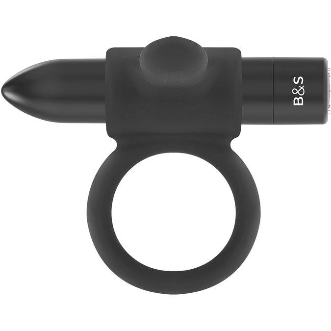 Black&silver – Cameron Schwarzer Wiederaufladbarer Ring