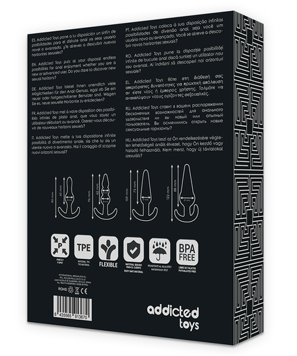 ADDICTED TOYS - SET 4 ANAL PLUGS ADDICTED TOYS - SET 4 ANAL PLUGS