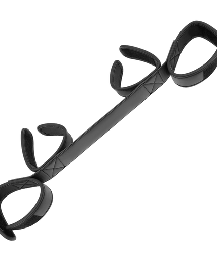 FETISH SUBMISSIVE - BONDAGE SPREADER BAR WITH NOPRENE LINING FETISH SUBMISSIVE - BONDAGE SPREADER BAR WITH NOPRENE LINING