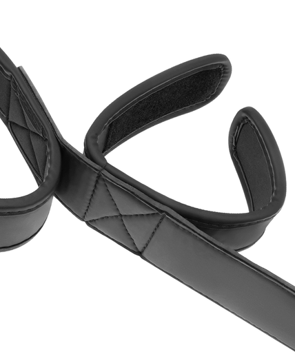 FETISH SUBMISSIVE - BONDAGE SPREADER BAR WITH NOPRENE LINING FETISH SUBMISSIVE - BONDAGE SPREADER BAR WITH NOPRENE LINING