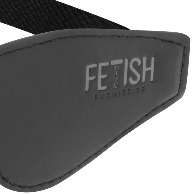 Fetish Submissive – Vegan Leather Mask with Noprene Lining