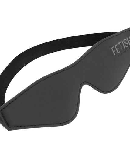 FETISH SUBMISSIVE - VEGAN LEATHER MASK WITH NOPRENE LINING FETISH SUBMISSIVE - VEGAN LEATHER MASK WITH NOPRENE LINING