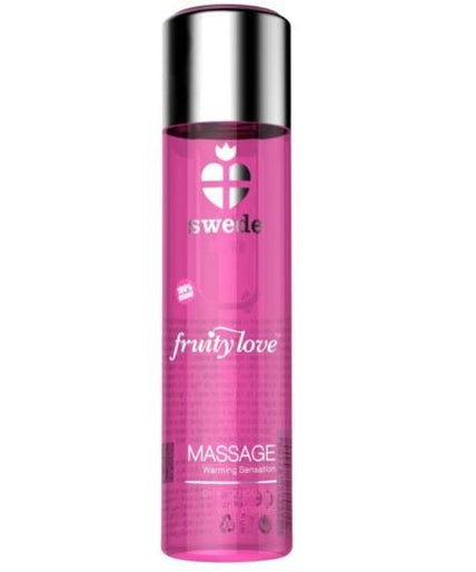 SWEDE - FRUITY LOVE WARMING EFFECT MASSAGE OIL PINK GRAPEFRUIT WITH MANGO 60 ML SWEDE - FRUITY LOVE WARMING EFFECT MASSAGE OIL PINK GRAPEFRUIT WITH MANGO 60 ML