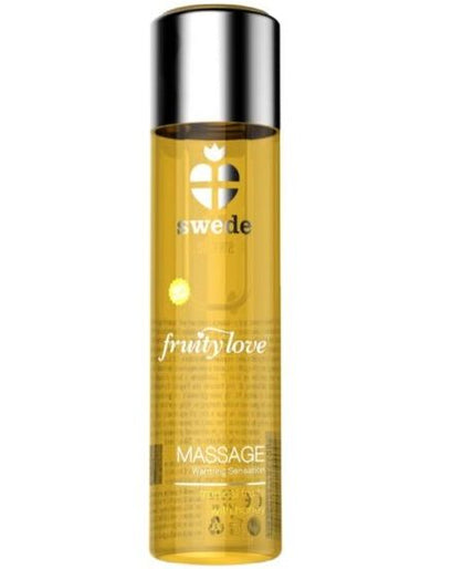 SWEDE - FRUITY LOVE WARMING EFFECT MASSAGE OIL TROPICAL FRUITY WITH HONEY 60 ML SWEDE - FRUITY LOVE WARMING EFFECT MASSAGE OIL TROPICAL FRUITY WITH HONEY 60 ML