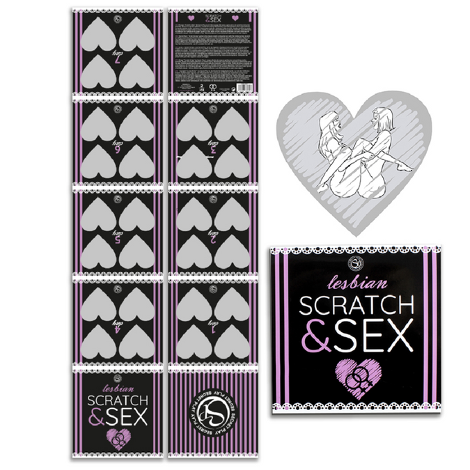 SECRETPLAY - KRAS & SEXSPEL VOOR KOPPELS LESBISCHE POSITIES (ES/EN/FR/PT/DE)