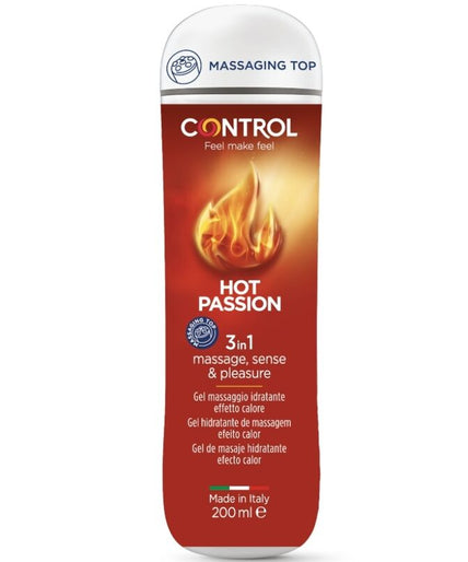 CONTROL - HOT PASSION 3 IN 1 GEL 200 ML CONTROL - HOT PASSION 3 IN 1 GEL 200 ML