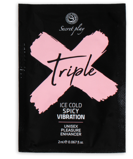 SECRETPLAY - SINGLE DOSE TRIPLE X PLEASURE INTENSIFIER SECRETPLAY - SINGLE DOSE TRIPLE X PLEASURE INTENSIFIER