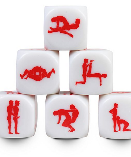 SECRETPLAY - DICE KAMASUTRA GAY 25 MM SECRETPLAY - DICE KAMASUTRA GAY 25 MM