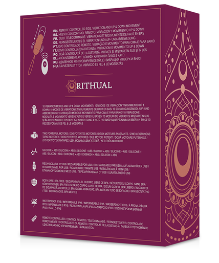 Rithual – Reva Egg Remote Control Up&down System + Vibration Rithual – Reva Egg Remote Control Up&down System + Vibration