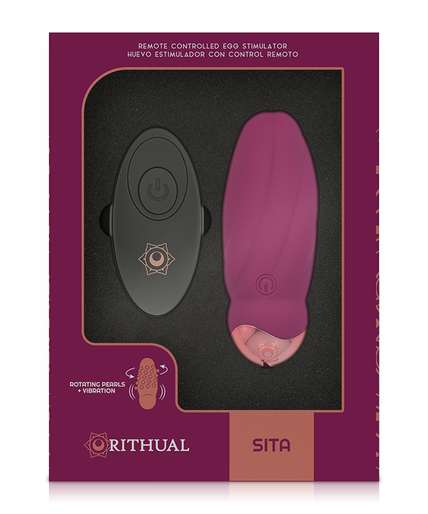 RITHUAL - SITA EGG REMOTE CONTROL BEAD ROTATION + VIBRATION RITHUAL - SITA EGG REMOTE CONTROL BEAD ROTATION + VIBRATION