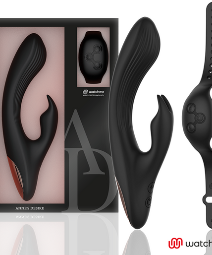 ANNE'S DESIRE - RABBIT REMOTE CONTROL TECHNOLOG A WATCHME BLACK ANNE'S DESIRE - RABBIT REMOTE CONTROL TECHNOLOG A WATCHME BLACK
