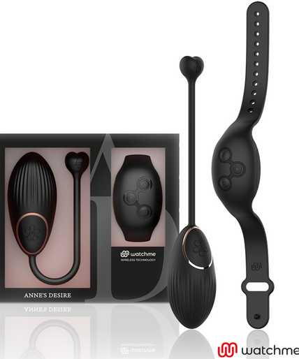 ANNE'S DESIRE - EGG REMOTE CONTROL TECHNOLOGY WATCHME BLACK ANNE'S DESIRE - EGG REMOTE CONTROL TECHNOLOGY WATCHME BLACK