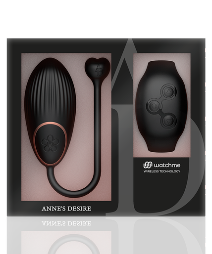ANNE'S DESIRE - EGG REMOTE CONTROL TECHNOLOGY WATCHME BLACK ANNE'S DESIRE - EGG REMOTE CONTROL TECHNOLOGY WATCHME BLACK