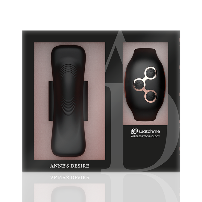 Anne's Desire – Slipje Pleasure Tecnolog A Watchme Zwart/goud