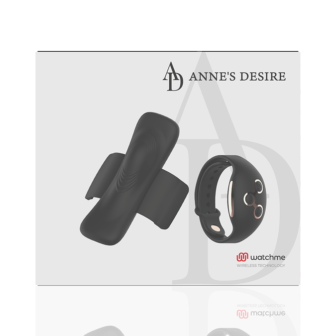 Anne's Desire – Slipje Pleasure Tecnolog A Watchme Zwart/goud