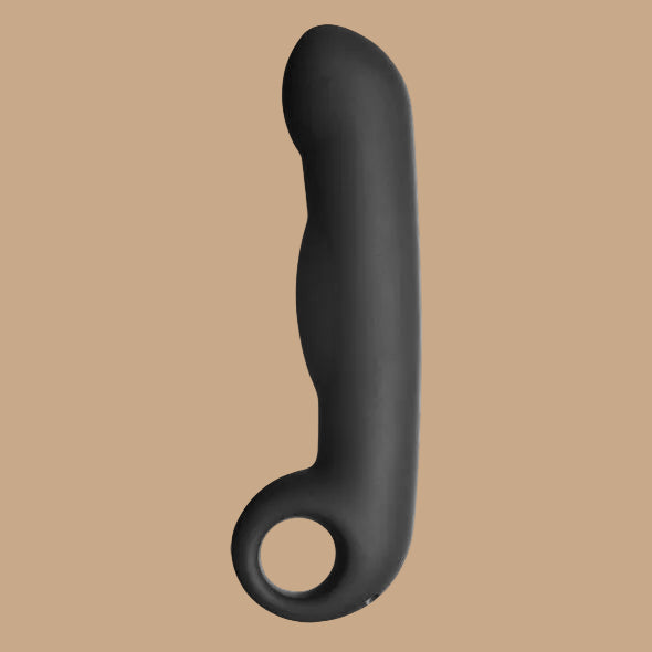 ELECTRASTIM - OVID SILICONE ZWARTE DILDO