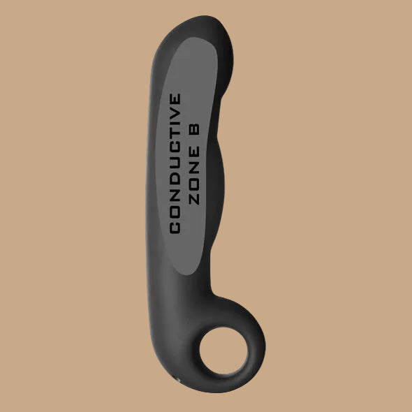 ELECTRASTIM - OVID SILICONE ZWARTE DILDO