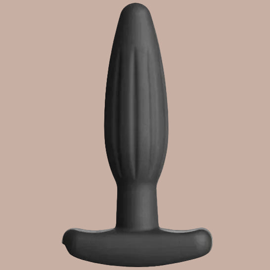 ElectraStim – Silicone Black Rocker Butt Plug Small