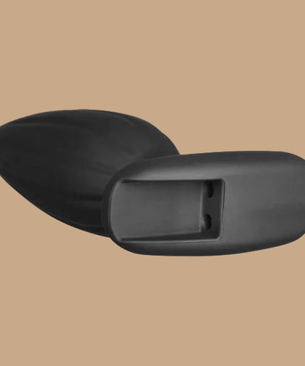 ELECTRASTIM - SILICONE BLACK ROCKER BUTT PLUG MEDIUM ELECTRASTIM - SILICONE BLACK ROCKER BUTT PLUG MEDIUM
