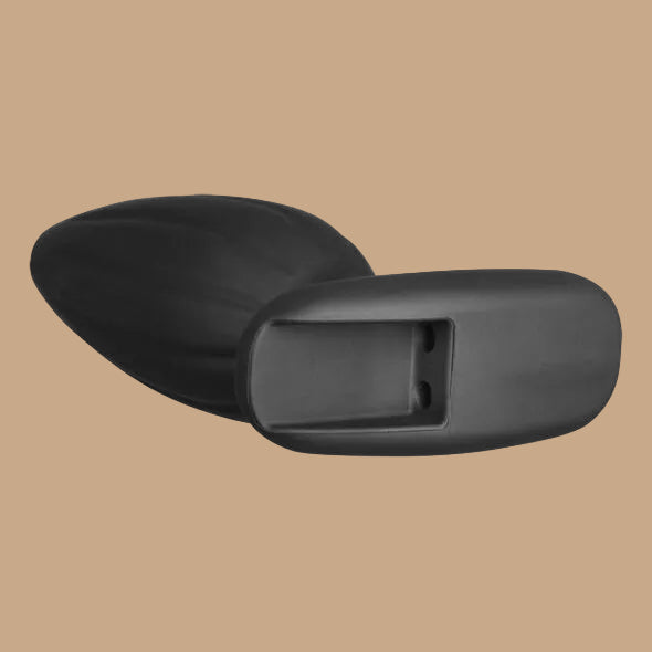 ELECTRASTIM - SILICONE BLACK ROCKER BUTT PLUG MEDIUM