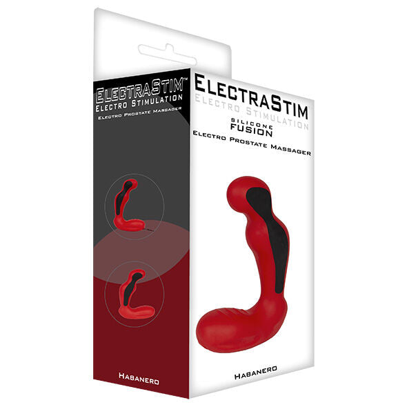 ELECTRASTIM - SILICONEN FUSION HABANERO PROSTAATMASSAGER