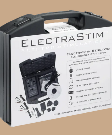 ELECTRASTIM - SENSAVOX E-STIM STIMULATOR ELECTRASTIM - SENSAVOX E-STIM STIMULATOR