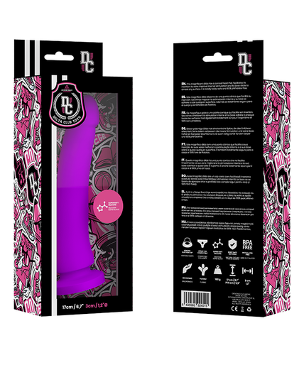 DELTA CLUB - TOYS LILAC DILDO MEDICAL SILICONE 17 CM -O- 3 CM DELTA CLUB - TOYS LILAC DILDO MEDICAL SILICONE 17 CM -O- 3 CM