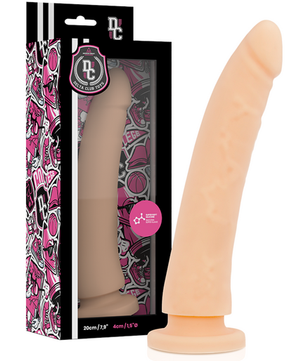 DELTA CLUB - TOYS NATURAL DILDO MEDICAL SILICONE 20 CM -O- 4 CM DELTA CLUB - TOYS NATURAL DILDO MEDICAL SILICONE 20 CM -O- 4 CM