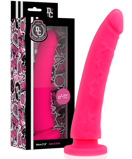 DELTA CLUB - TOYS PINK DILDO MEDICAL SILICONE 20 CM -O- 4 CM DELTA CLUB - TOYS PINK DILDO MEDICAL SILICONE 20 CM -O- 4 CM
