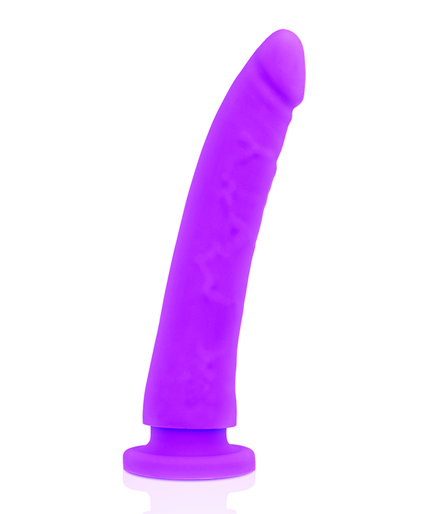 DELTA CLUB - TOYS LILAC DILDO MEDICAL SILICONE 20 CM -O- 4 CM DELTA CLUB - TOYS LILAC DILDO MEDICAL SILICONE 20 CM -O- 4 CM
