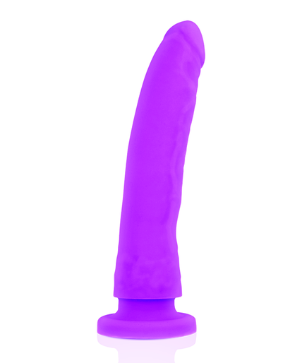 DELTA CLUB - TOYS ARNES + DONG PURPLE SILICONE 20 CM -O- 4 CM DELTA CLUB - TOYS ARNES + DONG PURPLE SILICONE 20 CM -O- 4 CM