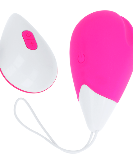 OHMAMA - TEXTURED VIBRATING EGG 10 MODES PINK AND WHITE OHMAMA - TEXTURED VIBRATING EGG 10 MODES PINK AND WHITE