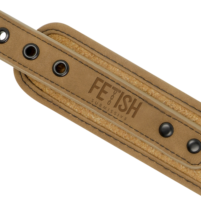 Fetish Submissive Origen – Neoprene Lined Necklace with Chain