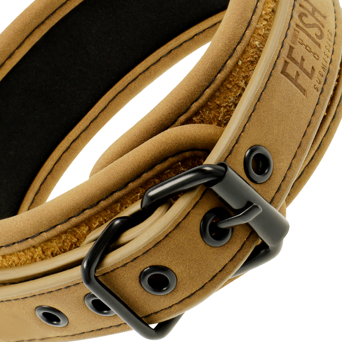 Fetish Submissive Origen – Neoprene Lined Necklace with Chain
