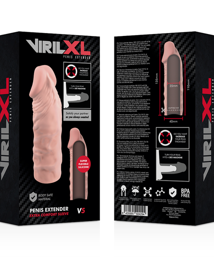 VIRILXL - LIQUID SILICONE V5 NATURAL PENIS EXTENSION VIRILXL - LIQUID SILICONE V5 NATURAL PENIS EXTENSION