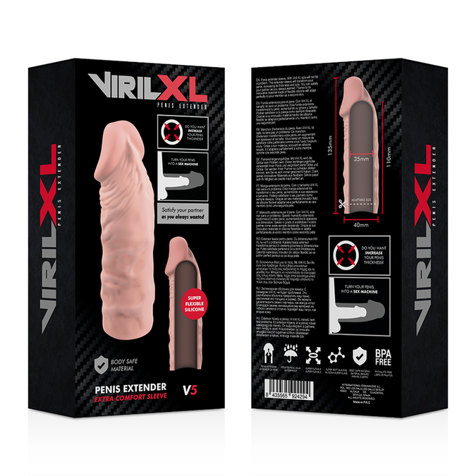 Virilxl – Liquid Silicone V5 Natural Penis Extension