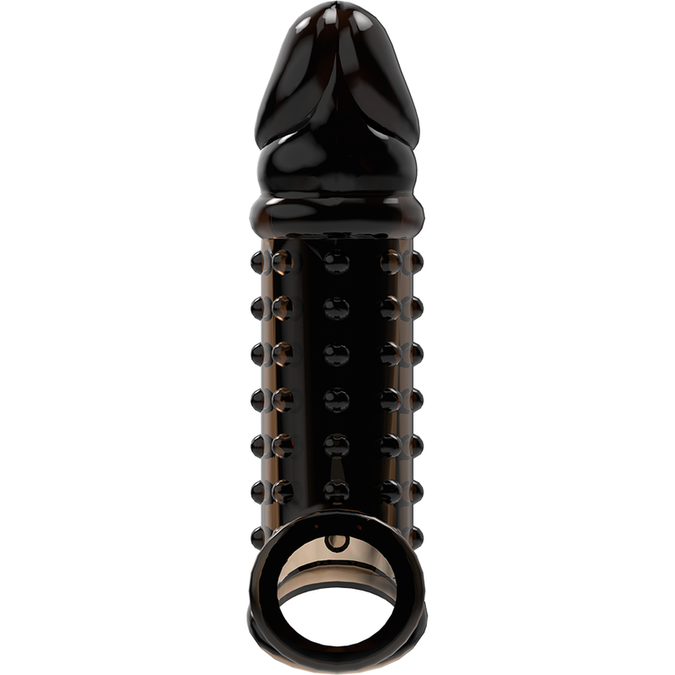 VIRILXL - PENISVERLENGSTUK EN SHEATH V11 ZWART